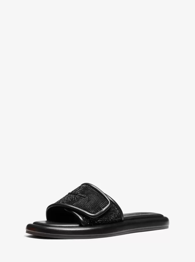 Suki Embellished Slide Sandal Suki Embellished Slide Sandal