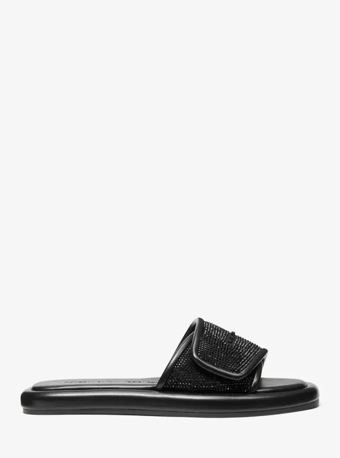 Suki Embellished Slide Sandal Suki Embellished Slide Sandal