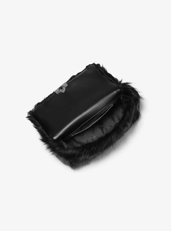 Tribeca Large Faux Fur Shoulder Bag Tribeca Large Faux Fur Shoulder Bag