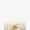 Tribeca Large Faux Shearling Shoulder Bag