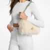 Tribeca Large Faux Shearling Shoulder Bag
