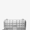 Tribeca Large Metallic Quilted Leather Shoulder Bag