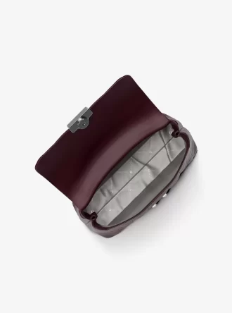 Tribeca Medium Quilted Leather Satchel