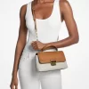 Tribeca Medium Signature Logo Satchel