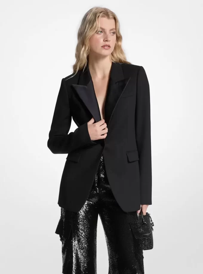 Twill Tuxedo Blazer Twill Tuxedo Blazer