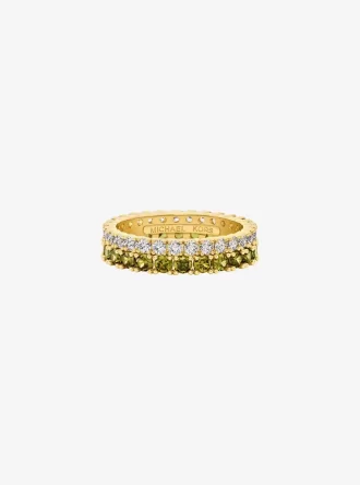 Two-Tone Double Pavé Ring Two-Tone Double Pavé Ring