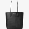 Vincent Large Saffiano Leather Tote Bag with Card Case