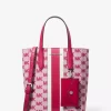Vincent Small Logo Jacquard Tote Bag with Card Case Vincent Small Logo Jacquard Tote Bag with Card Case