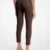 Viscose Blend Zip Pants