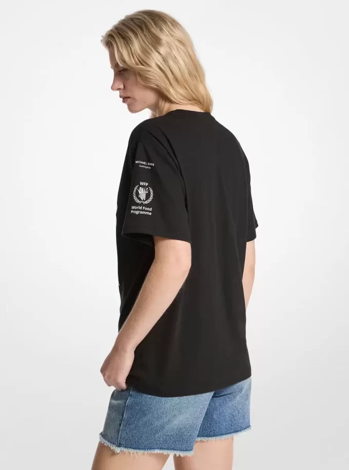 Watch Hunger Stop Cotton T-Shirt