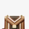 Whitney Medium Color-Block and Signature Logo Shoulder Bag Whitney Medium Color-Block and Signature Logo Shoulder Bag