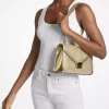 Whitney Medium Embellished Metallic Shoulder Bag
