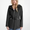 Wool Blend Hooded Coat Wool Blend Hooded Coat