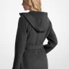 Wool Blend Hooded Coat Wool Blend Hooded Coat