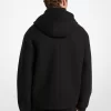 Wool Blend Hooded Jacket