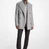 Wool Blend Peacoat