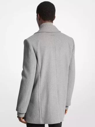 Wool Blend Peacoat