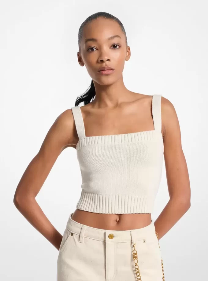 Wool Cropped Camisole