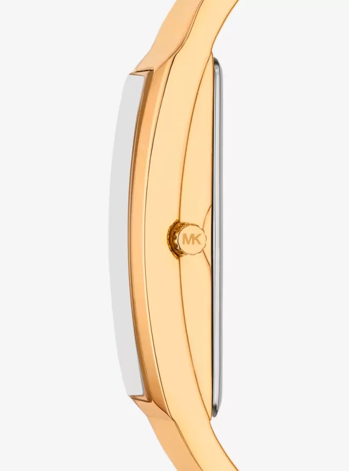 Yazmeen Gold-Tone Bangle Watch Yazmeen Gold-Tone Bangle Watch