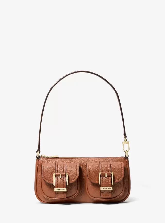 Zoe Small Pebbled Leather Pochette Zoe Small Pebbled Leather Pochette